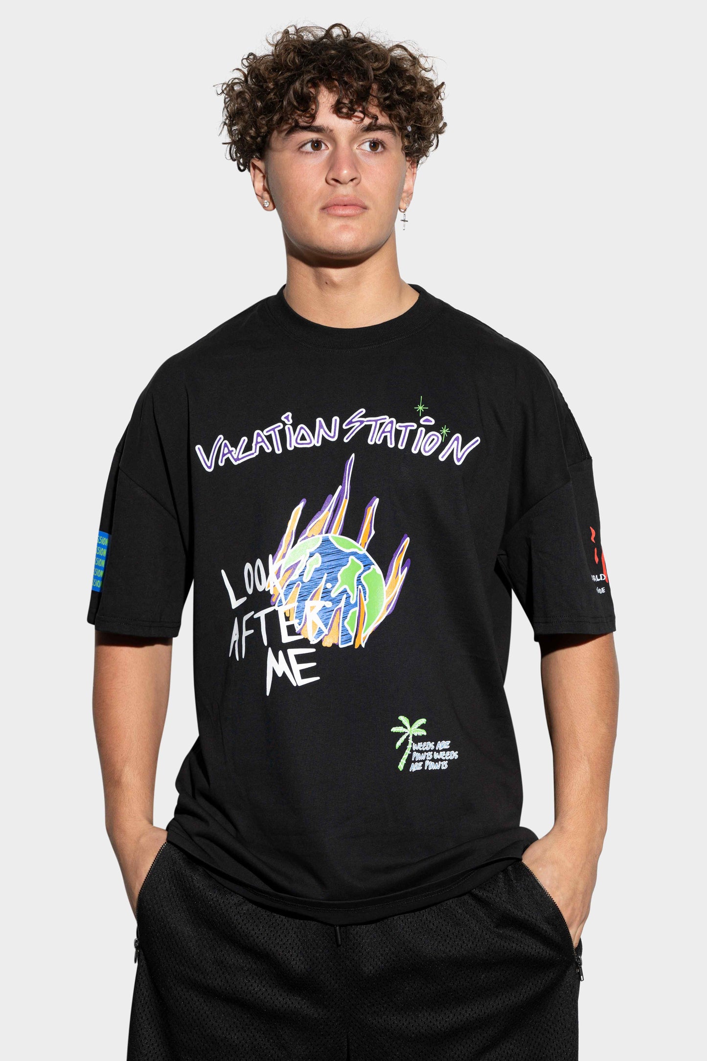 The Nice End Vacation Station Tee Black