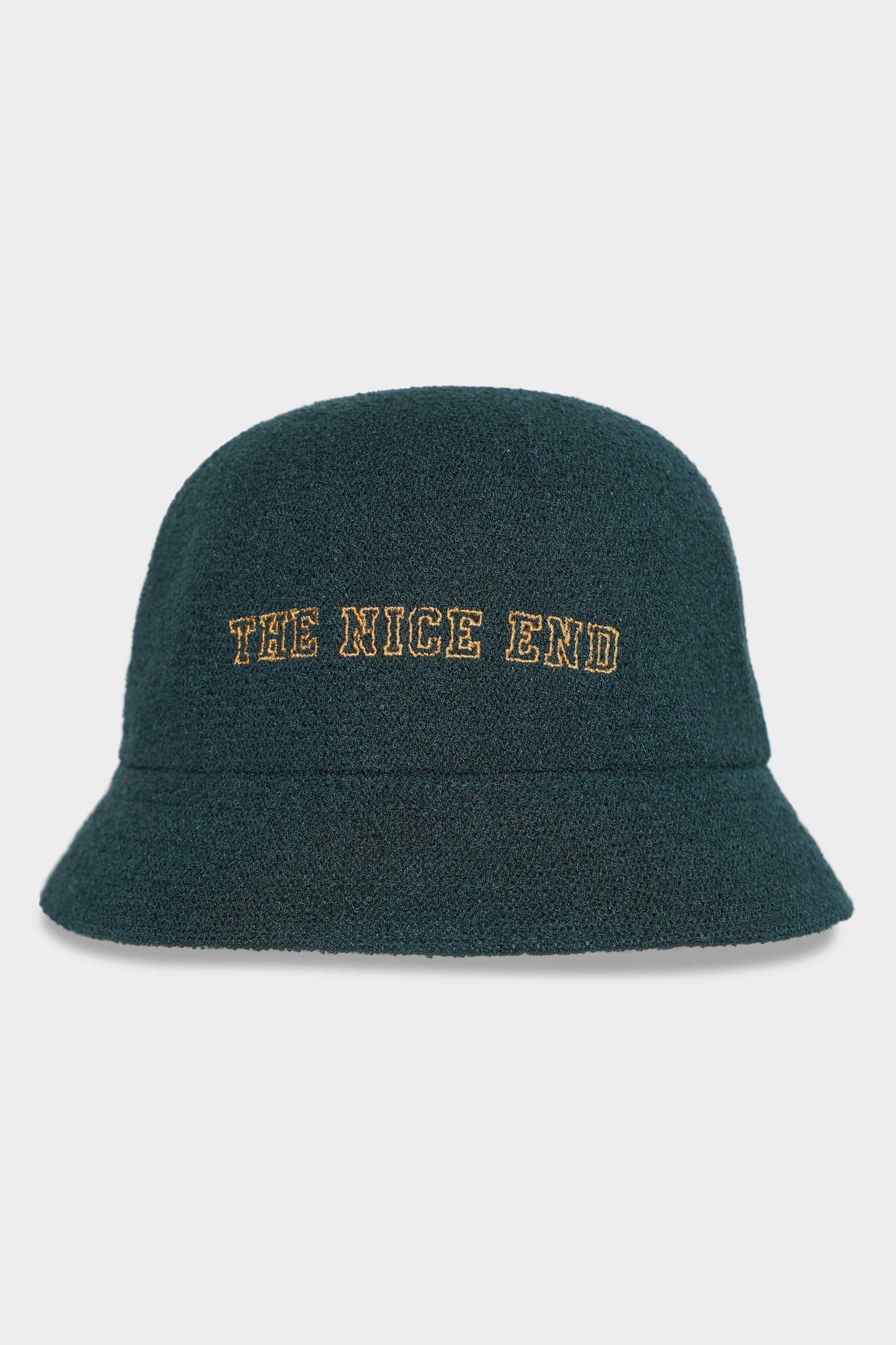 The Nice End Institution Bucket Hat Dark Teal