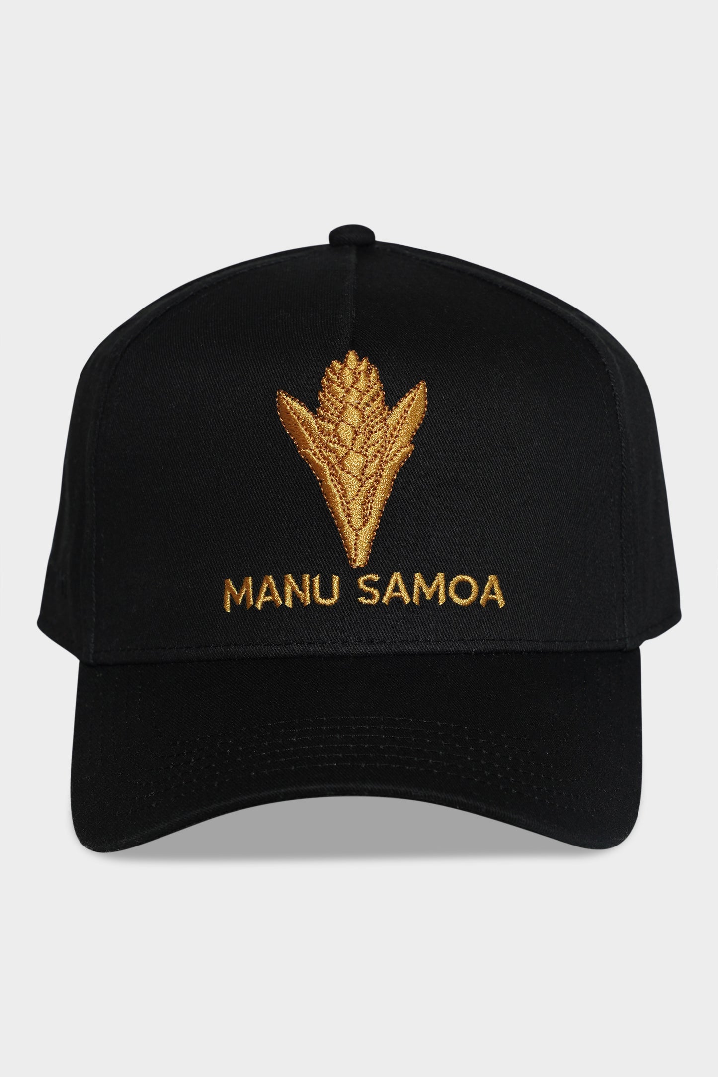 Manu Samoa Official A Frame Snapback Black/Gold