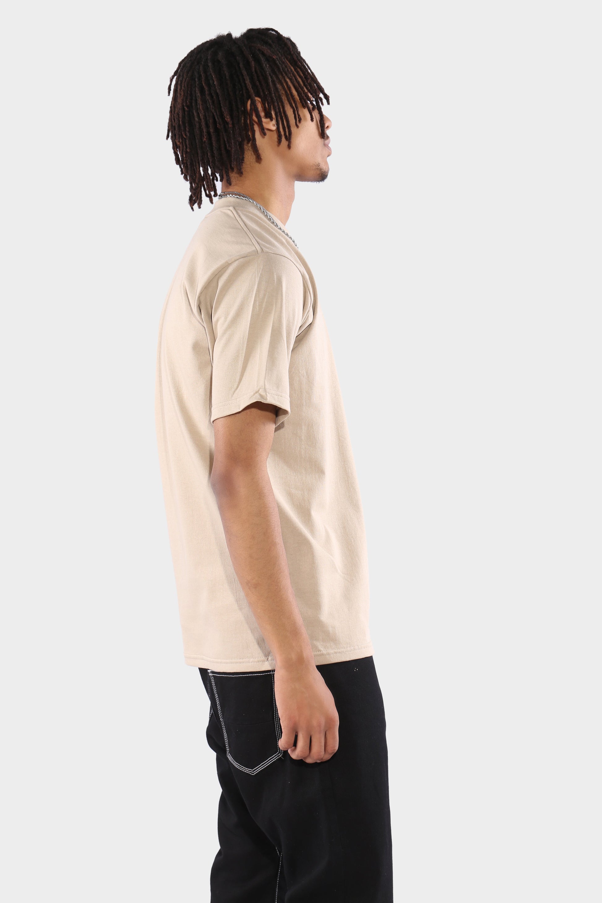 Pro Club Heavyweight Regular Tee Khaki (3986478071911)