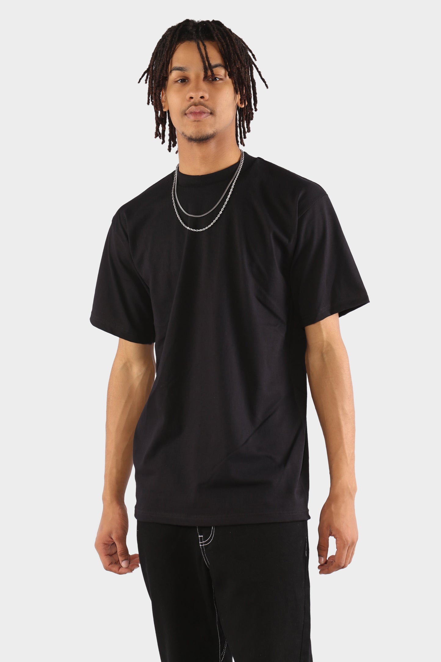 Pro Club Heavyweight Tall Tee Black