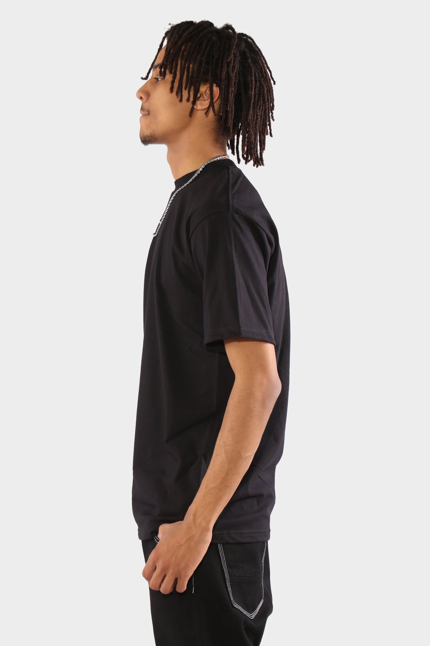 Pro Club Heavyweight Tall Tee Black