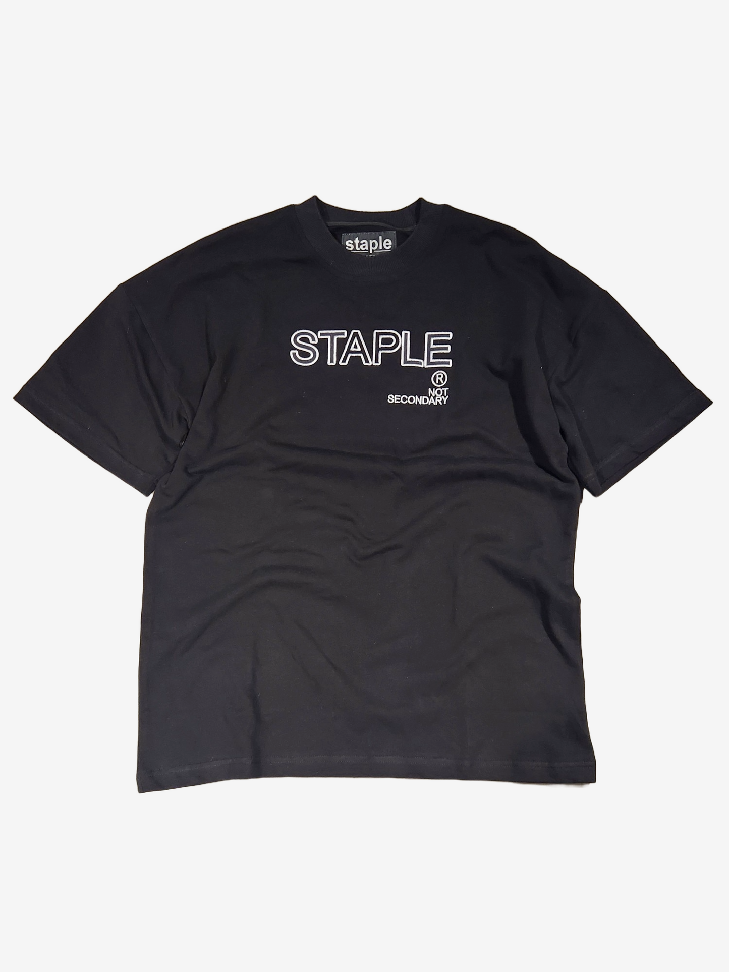 Staple Patched Out Tee Black