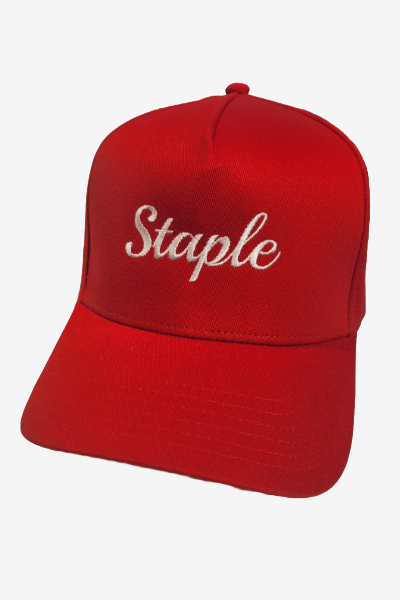 Staple Stifle Snapback Red White