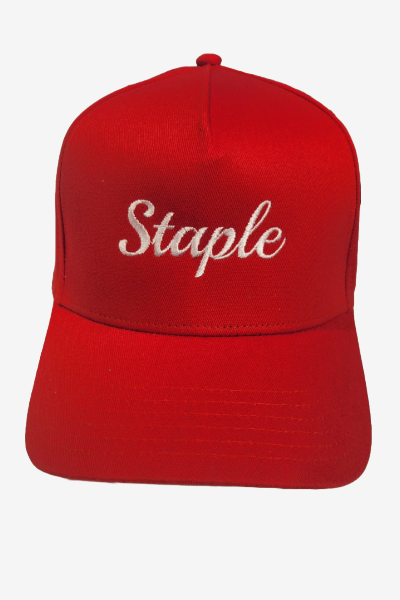 Staple Stifle Snapback Red White