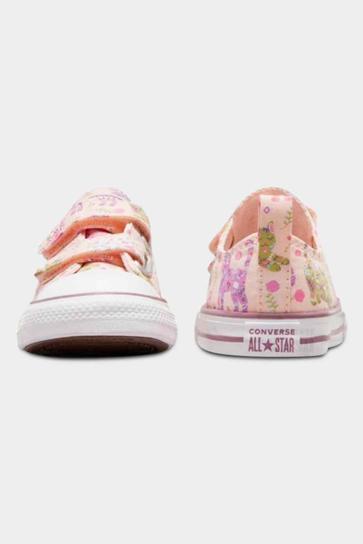 Converse Infant CT Feline Florals 2V Fable Pink/Grape Fizz/White