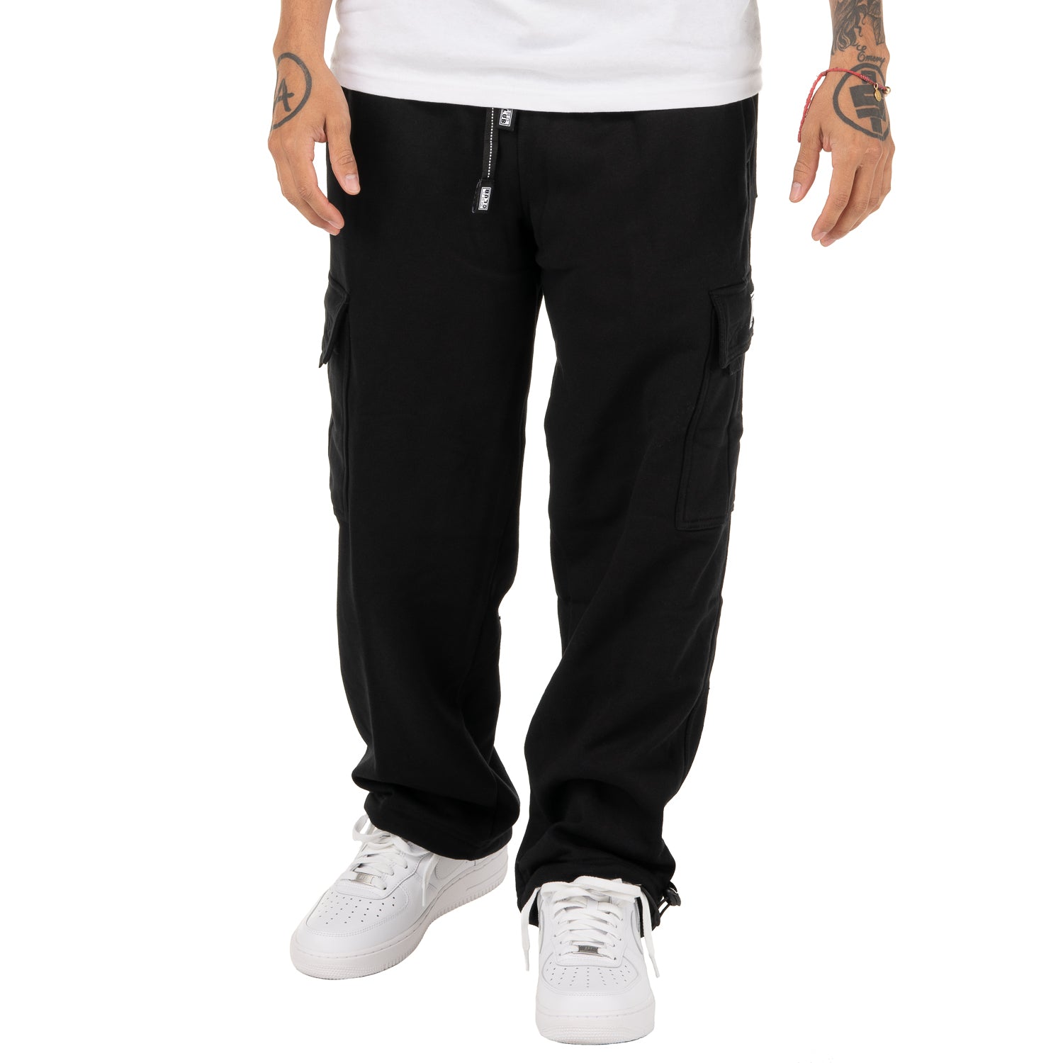 Pro Club Heavyweight Fleece Cargo Pants Black