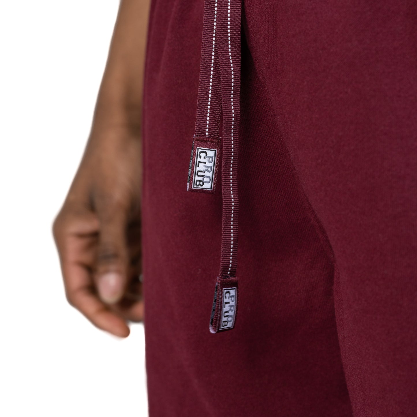 Pro Club Heavyweight Fleece Cargo Pants Maroon