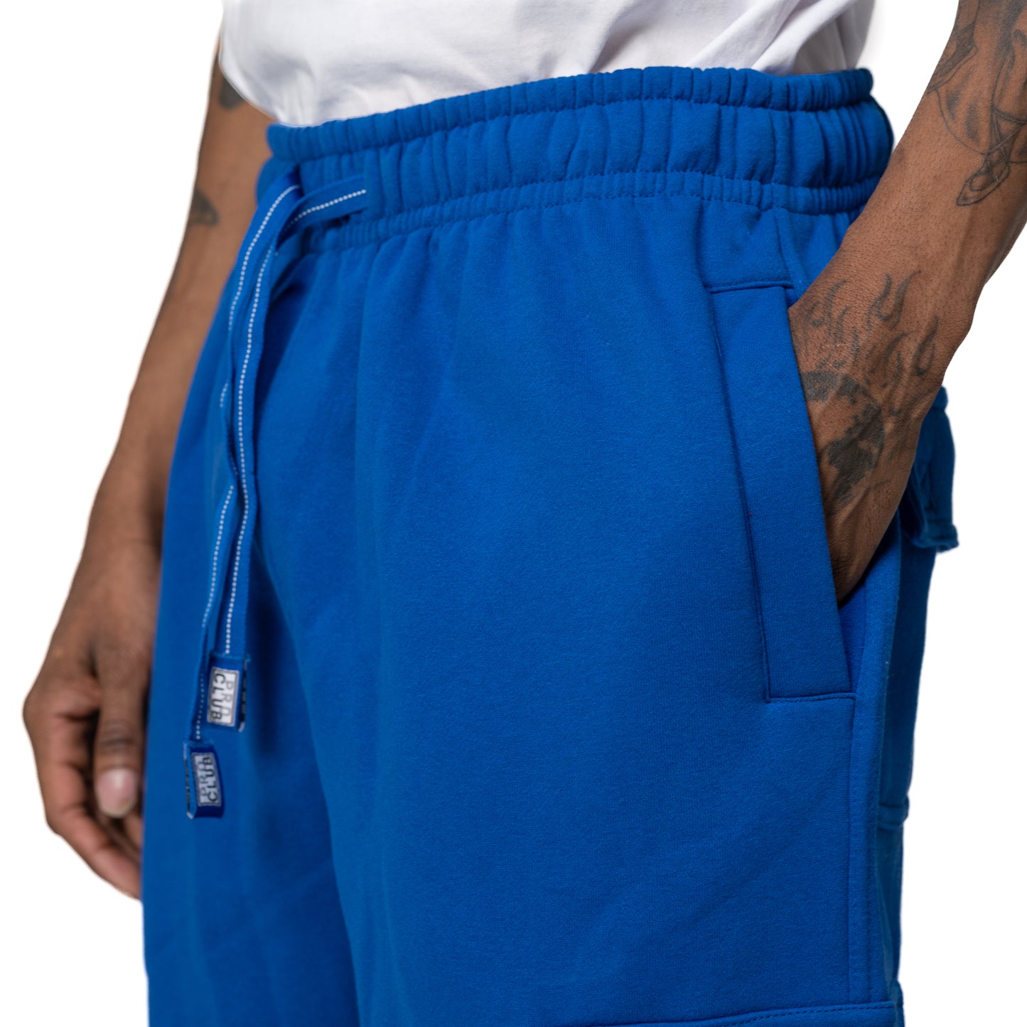 Pro Club Heavyweight Fleece Cargo Pants Royal Blue