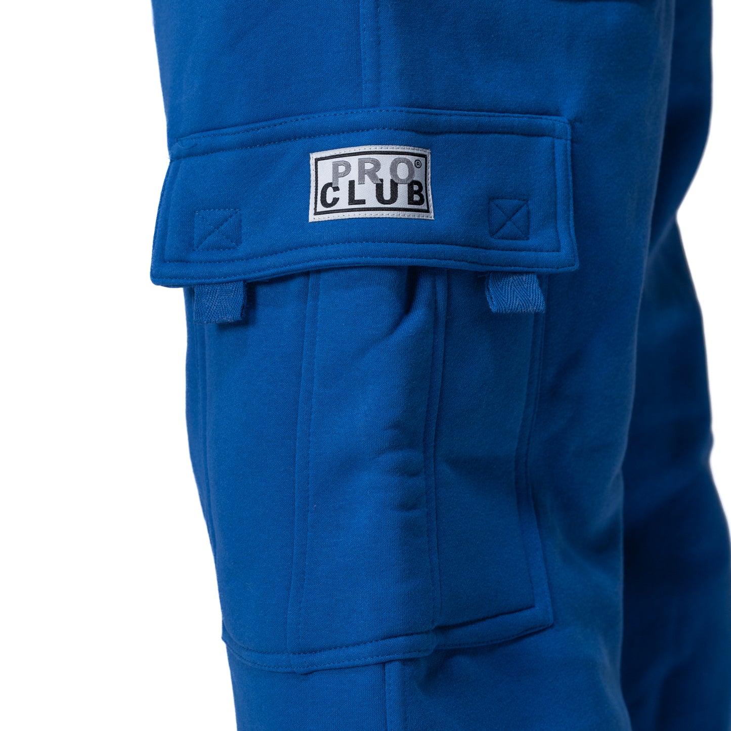 Pro Club Heavyweight Fleece Cargo Pants Royal Blue