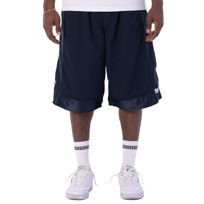 Pro Club Heavyweight Mesh Basketball Shorts Navy