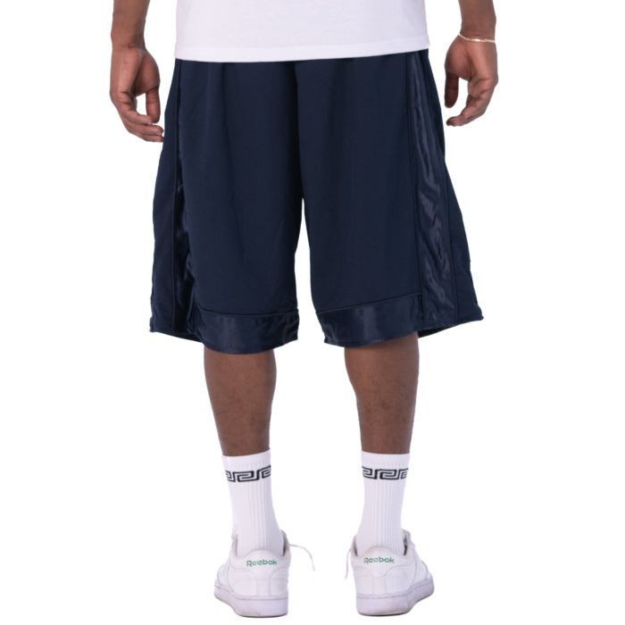 Pro Club Heavyweight Mesh Basketball Shorts Navy